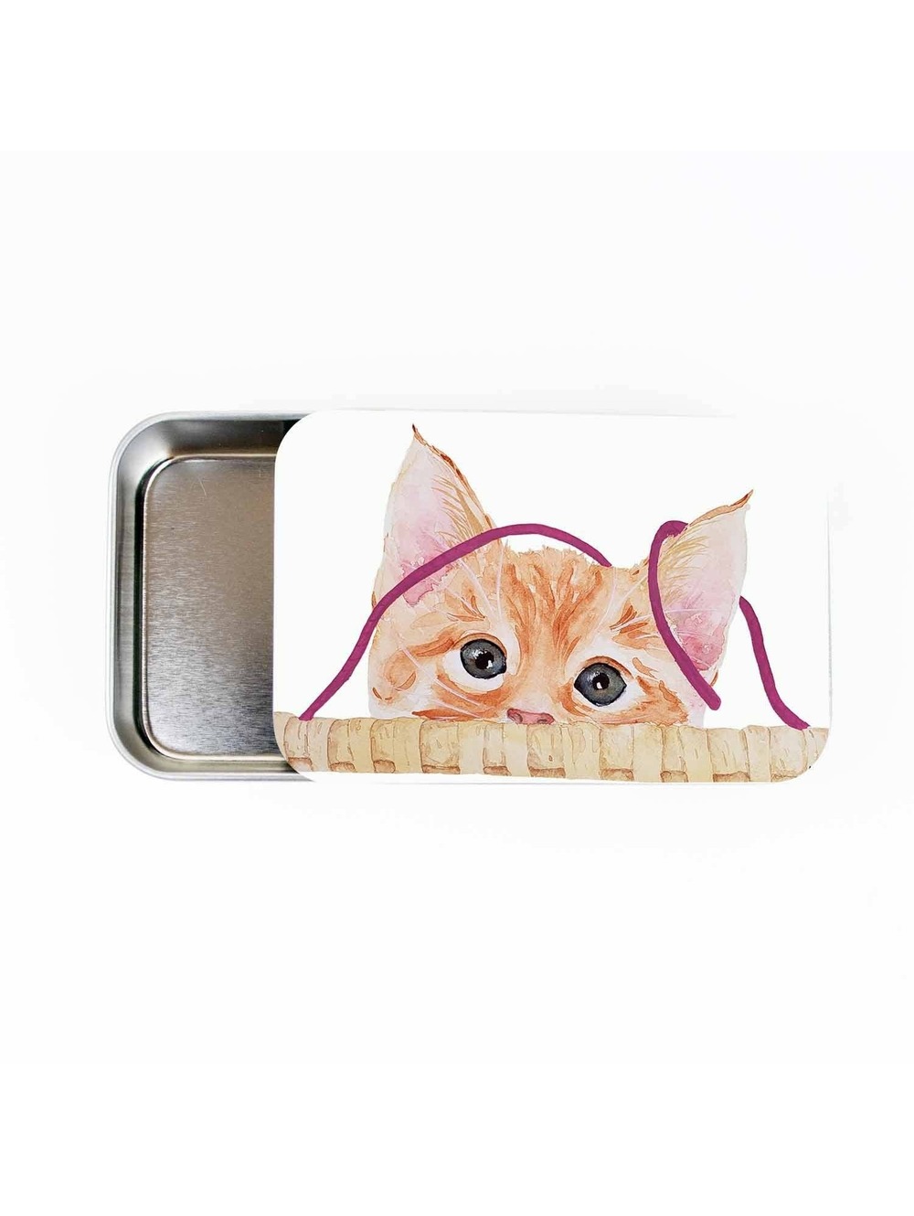 Kitten Stitch Marker Storage Tin